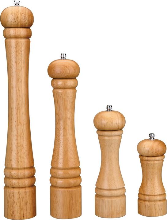 Actual product image Ibili Pepper mill wood light 20 cm perfect for preparing freshly ground pepper