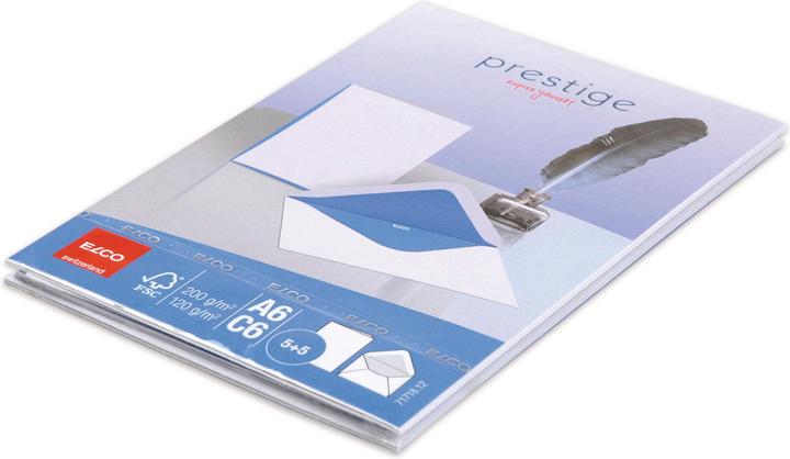 Produktbild Elco Doppelkarten mit Briefumschläge Prestige (C6, 5 x)