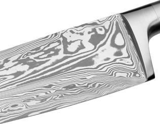 Produktbild WMF Damastmesser Kochmesser 33,5cm Grand Gourmet Damaststahl 120-lagig PC Holzbox (20 cm)
