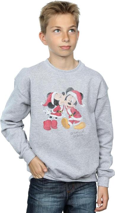 Image du produit Disney - Sweat MICKEY AND MINNIE CHRISTMAS KISS - Garçon (152, 158)