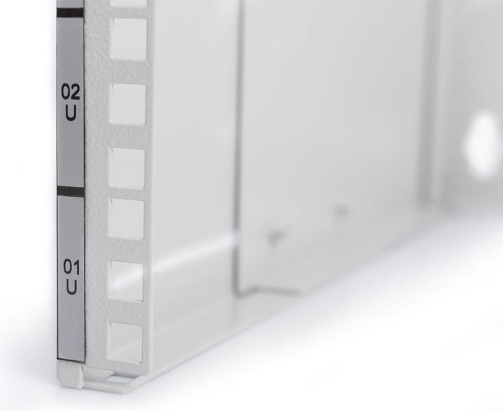 Produktbild Digitus 8HE Wandhalterung,Grau (8 HE, 19 Zoll Rack)