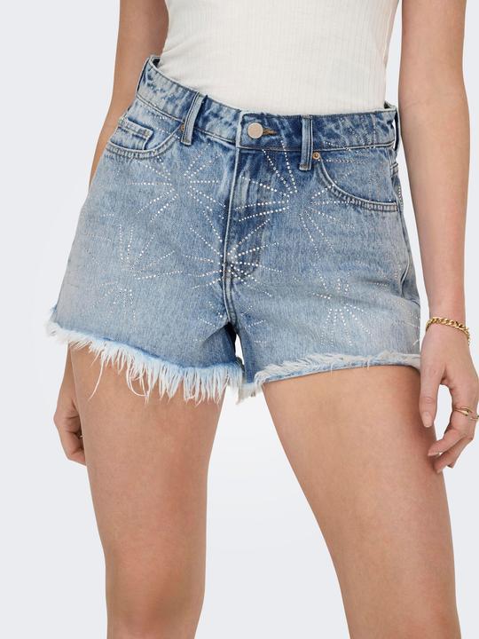 Actual product image Only ONLGABI Hohe Taille Normal geschnitten Jeans-Shorts Jeans-Shorts (S)