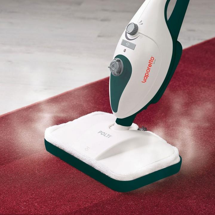 Actual product image Polti Steam mop PTEU0292 Vaporetto SV240 Power 1300 W, Water tank capacity 0.32 L, White / Green (1300 W)