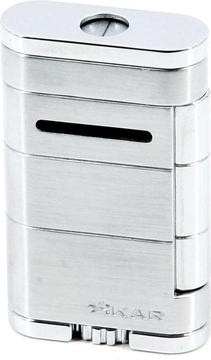 Produktbild Xikar Allume Single Jet Feuerzeug silver 531SL