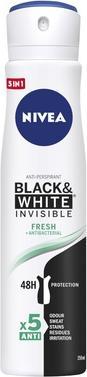 NIVEA ack&White Invisible Fresh (Spray, 250 ml)