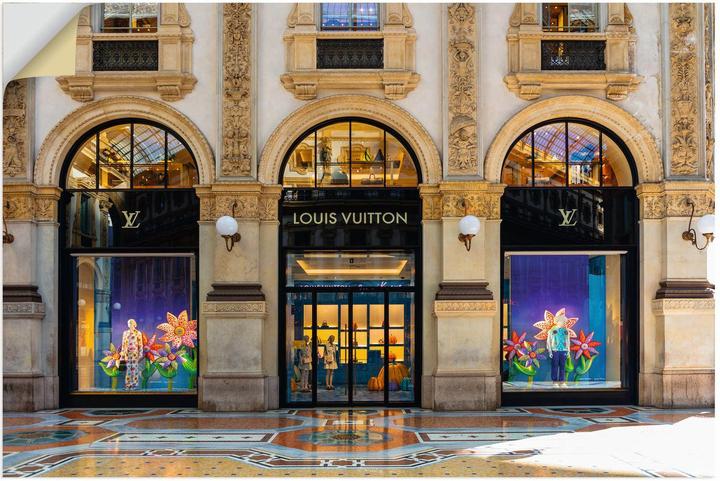 Actual product image Artland Luxury shop window LOUIS VUITTON U4TJ (120 x 80 cm)