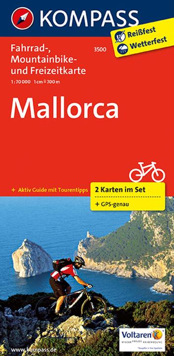 Produktbild Mallorca 1 : 75 000 (Deutsch, Kompass, 2011)