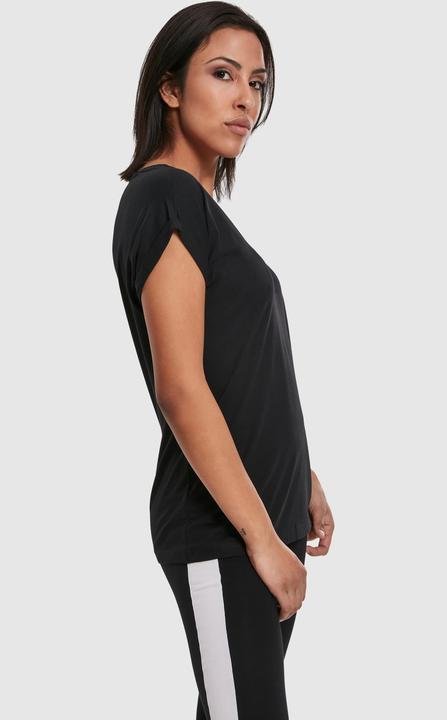 Image du produit Urban Classics Ladies Round V-Neck Extended Shoulder Tee (XXL)
