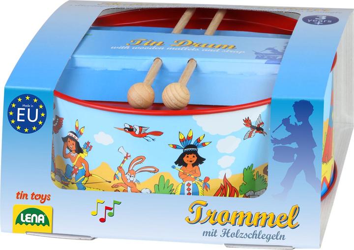 Actual product image Bolz Tin Drum Indians (German)