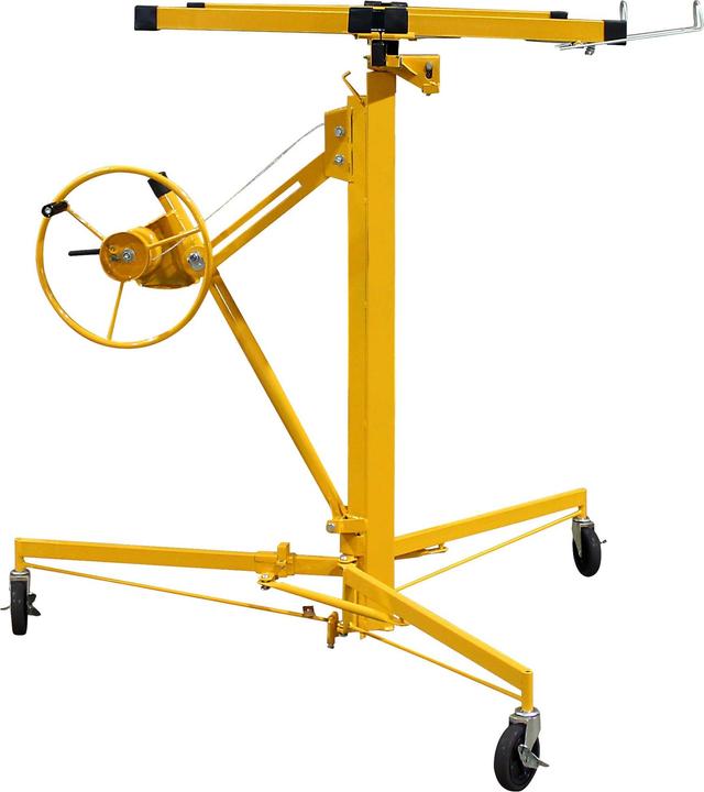 Wiltec XPOtool Plattenheber 68kg 188-487cm Montagehilfe Paneelheber Trockenbau Lift (68 kg)