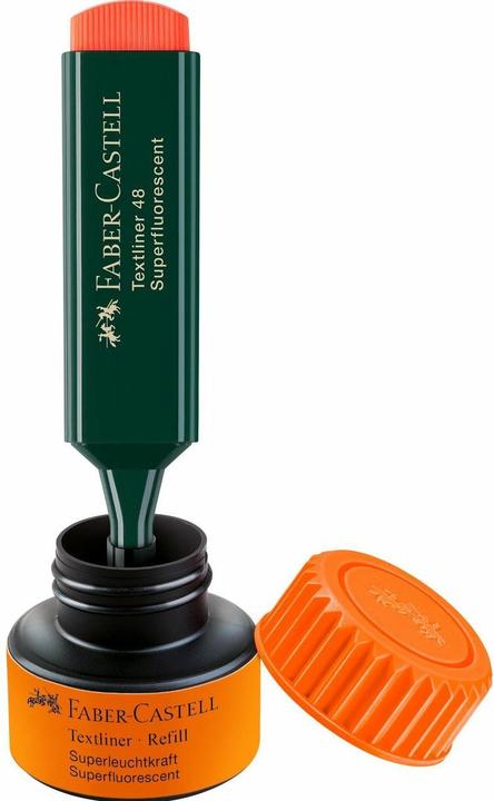 Immagine prodotto Faber-Castell Evidenziatore 1549 Ricarica (Arancia, 1 x)