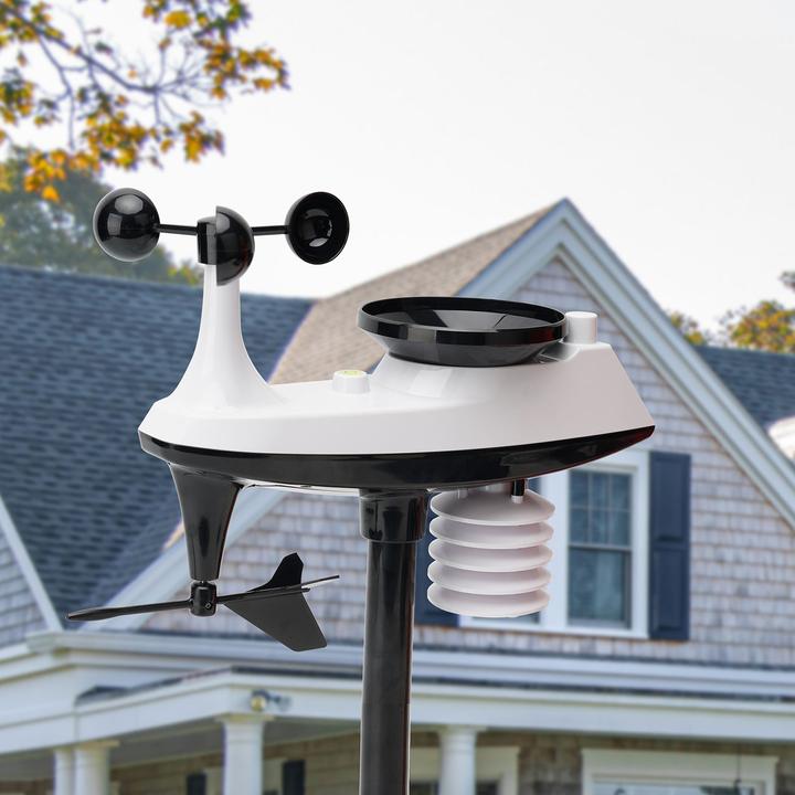 Immagine prodotto Casativo Stazione meteo professionale senza fili con sensore da esterno 5in1, display a colori XL