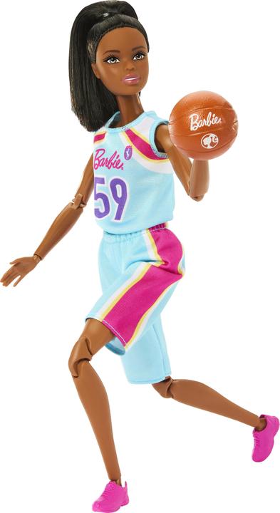 Produktbild Barbie Made to Move Basketballspielerin-Puppe