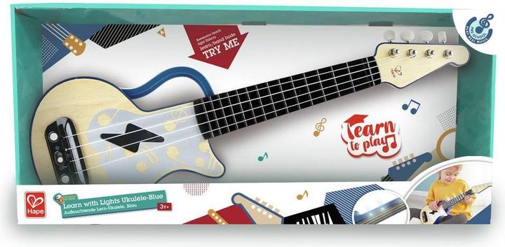 Produktbild Hape Elektrische Lern-Ukulele, Blau