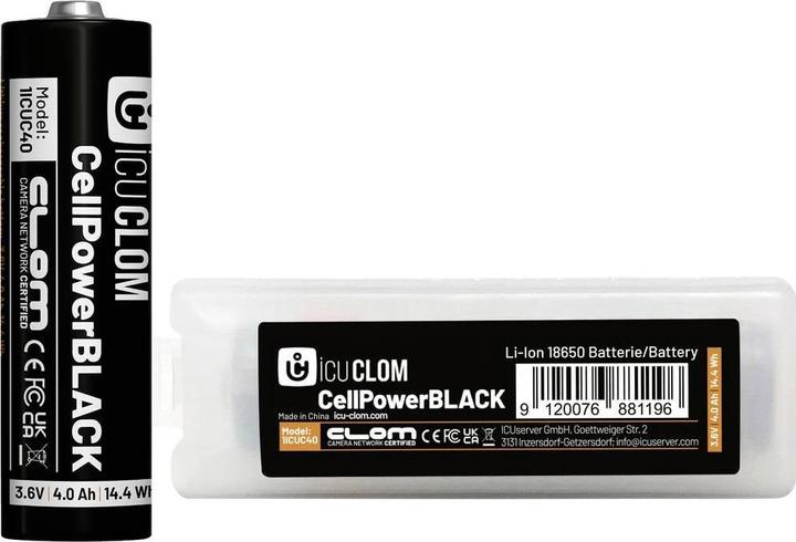 Actual product image ICUserver ICU CellPower Schwarz Spezial-Akku NiMH 4000 mAh 1.2 V 1 St. (1 pcs., 4000 mAh)