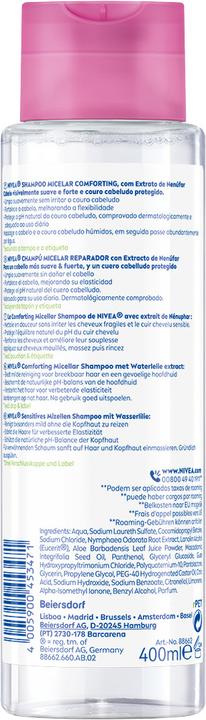 Produktbild NIVEA Sensitives Mizellen Shampoo (400 ml, Flüssiges Shampoo)