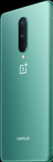 Produktbild OnePlus 8 (8GB) (128 GB, Glacial Green, 6.55", Dual SIM, 48 Mpx, 5G)