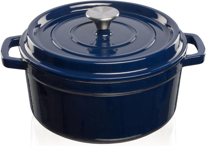 Casserole Topf (26 cm, Bräter + Schmortopf, Gusseisen)