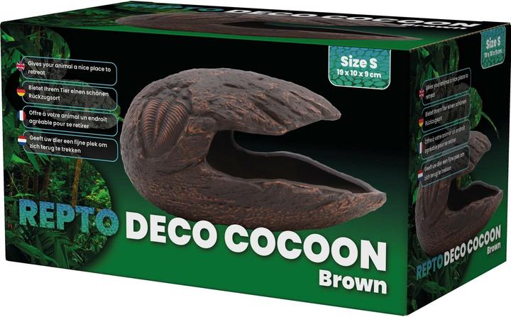 Actual product image Repto Plant Deco Cocoon Brown S
