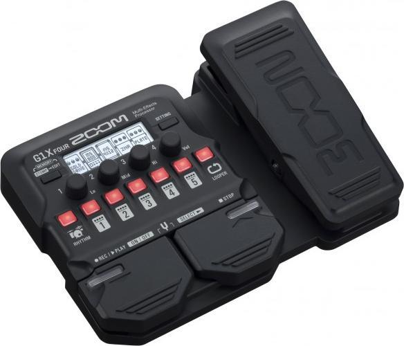 Image du produit Zoom G1X FOUR/IFS Pédalier simulateur d'amplificateur multi-effet pour