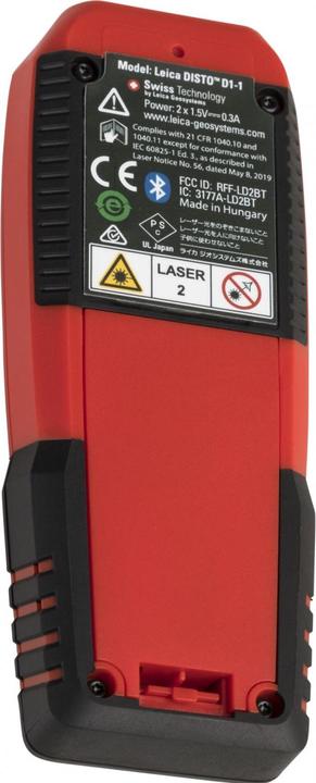 Produktbild Leica Geosystems Disto D1 (40 m, 635 nm)