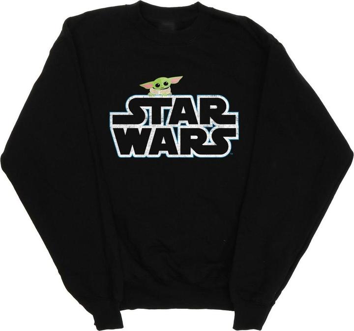 Produktbild Star Wars The Mandalorian The Child Logo Sweatshirt Mädchen (116)
