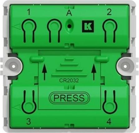 LK FUGA® Wiser Funk-Akku-Druck 4 connect ohne ohne Deckel