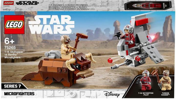 Immagine prodotto LEGO T-16 Skyhopper vs Bantha Microfighters (75265, LEGO Star Wars)