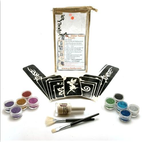 Actual product image Ybody Glitzertattoo Set - Big Party