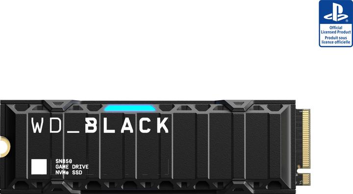 Actual product image WD SN850 (1000 GB, M.2 2280)