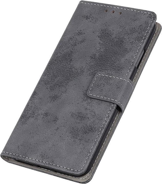 Immagine prodotto Cover-Discount Xiaomi Redmi Note 9 Pro - Custodia Vintage Suede Look Grey