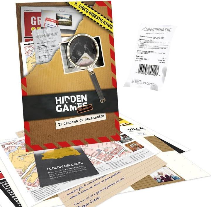 Immagine prodotto Hidden Games Il diadema di mezzanotte (IT) - Gioco investigativo (Italiano)