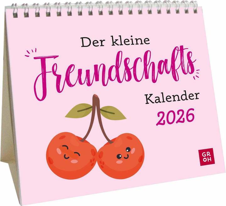 Actual product image Mini-Kalender 2026: Der kleine Freundschaftskalender (Hardcover, German)