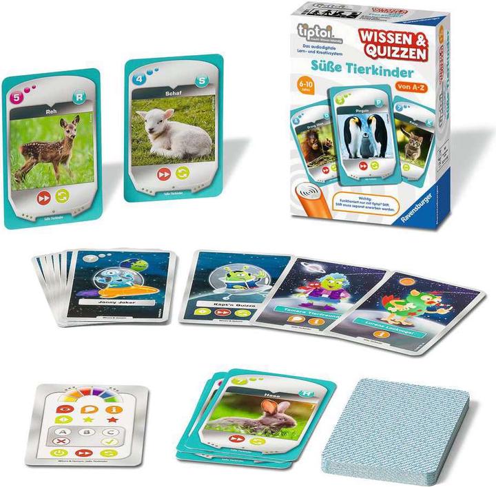 Produktbild tiptoi Wissen & Quizzen - Süsse Tierkinder (Deutsch)