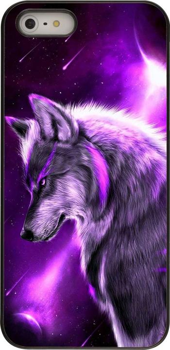 Produktbild PhoneLook Hülle Purple Sky Wolf (Apple iPhone 5, Apple iPhone 5s)