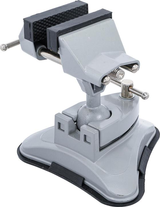 Produktbild BGS Tisch-Schraubstock | schwenkbar | Backen 70 mm | mit Vakuum-Saugfuss (70 mm)
