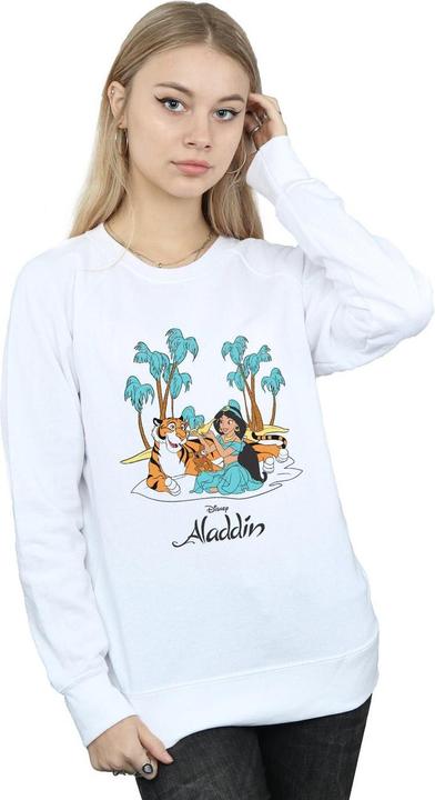 Immagine prodotto Disney Aladdin Jasmine Abu Rajah Beach Felpa Donna (XXL)