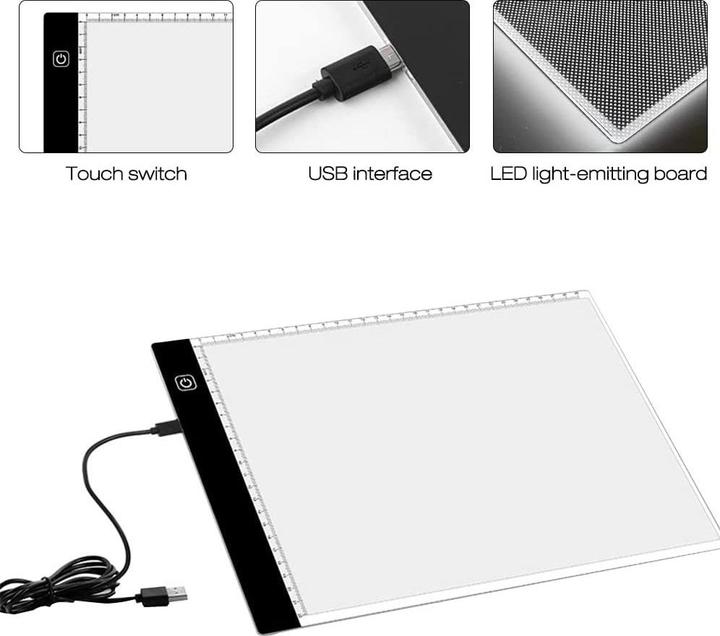 Immagine prodotto I Am Creative Lavagna a LED (46 x 34 cm)