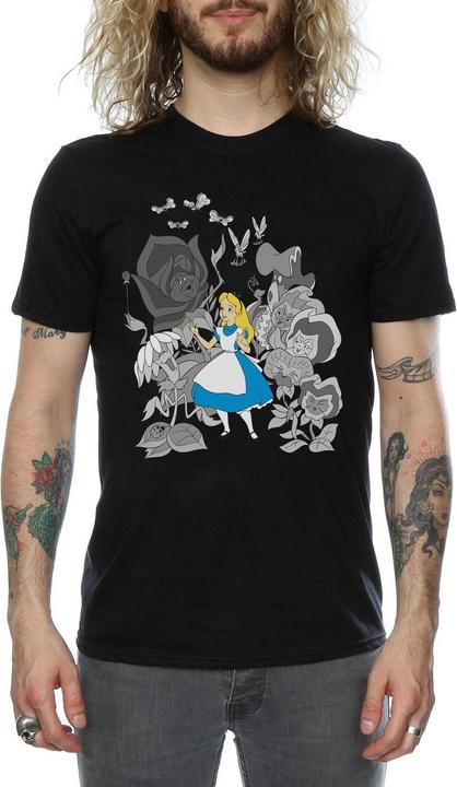Image du produit Disney - T-shirt ALICE IN WONDERLAND FLOWERS - Homme (3XL)