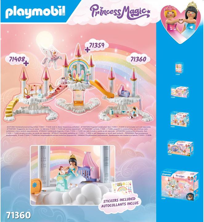 Actual product image Playmobil Heavenly Baby Cloud (71360, Playmobil Princess)