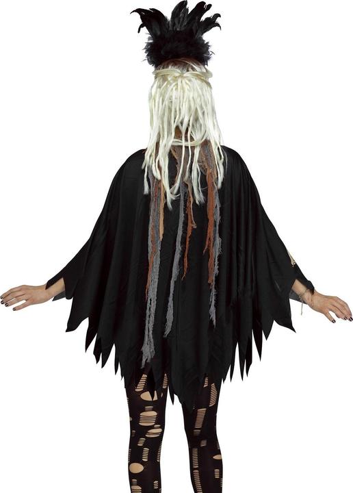 Immagine prodotto Widmann Mantello Voodoo Priestrin: poncho con cappuccio (Taglia unica)