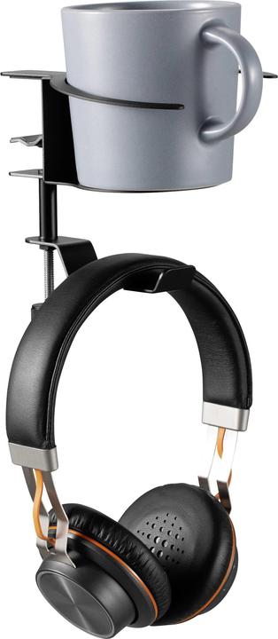 Immagine prodotto SpeaKa Professional Porta cuffie e porta bicchieri universali
