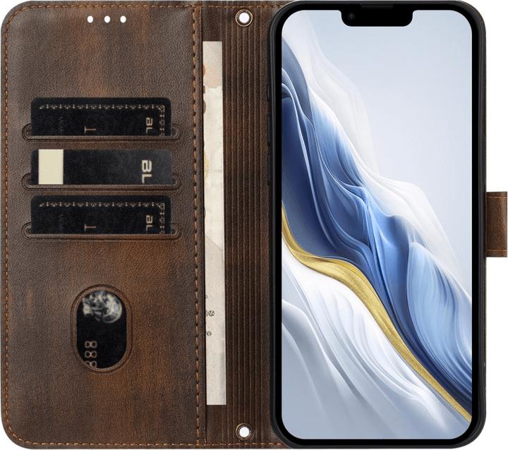 Immagine prodotto Cover-Discount HONOR Magic7 Lite – Wildleder Look Etui im Vintage Design (Honor Magic7 Lite)