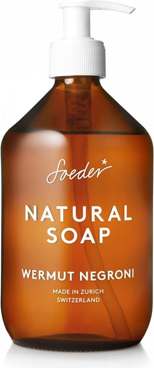 Soeder* Naturseife Wermut Negroni (Flüssigseife, 500 ml)