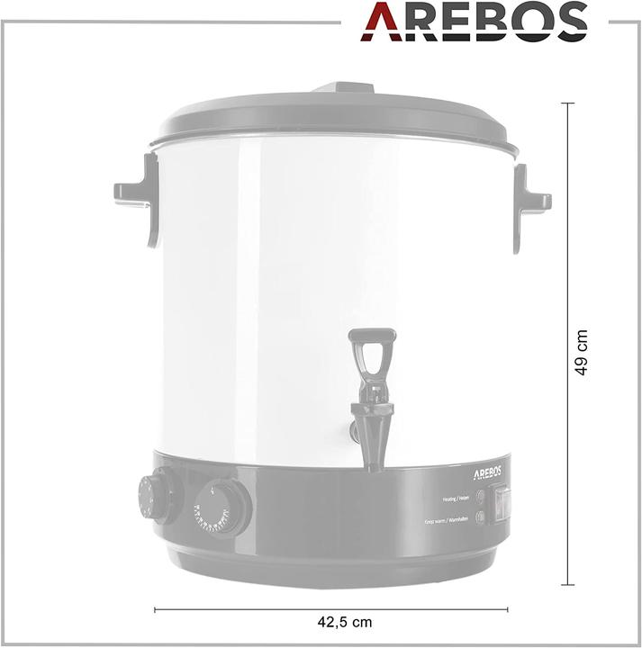 Image du produit Arebos Machine à cuire (28 l)