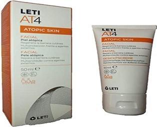 Actual product image Leti LETIAT4 Atopic Skin Facial Cream, 50 ml Cream (50 ml, 24h cream)