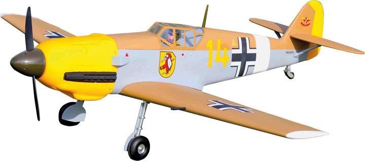 Actual product image Seagull Models SG-Models ) Messerschmitt BF-109 (ME-109) 63,9" WITH electric retractable engine (Warbird)