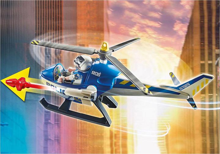 Actual product image Playmobil 70575 Police helicopter chase (70575, Playmobil City Life)