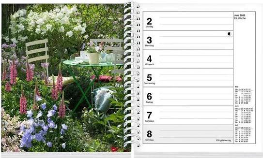 Produktbild Gartenträume Fotokalender 2025 (17 x 20 cm, Deutsch)