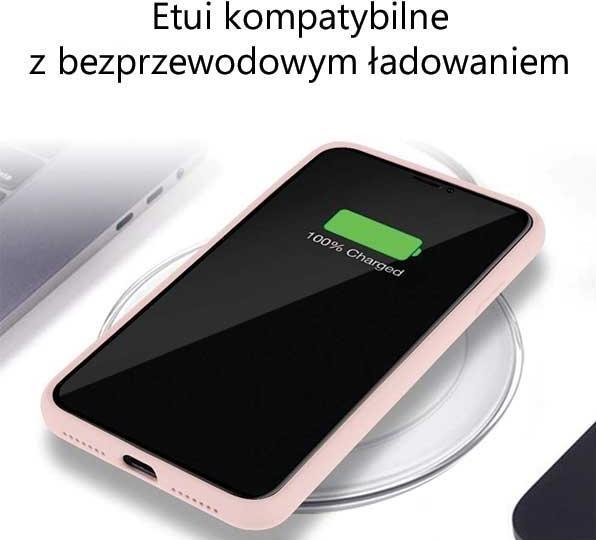 Actual product image Silicone iPhone 12/12 Pro 6,1" różowo-piaskowy/pink sand (Apple iPhone 12)